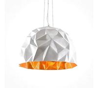 ZJHQQB Loft Living Room Bedroom Dining Room Bar Bar Club,Creative Personality Single Head Color Resin Chandelier,E27 Nordic Retro Industrial Style Chandelier-White. 50 * 38cm