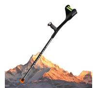 zjhukfmc Arm Crutches | Aluminium Support Crutches | Comfortable Handle for Adults Men Women Rehabilitation Mobility Handicap