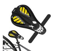 zjhukfmc Bicycle Saddle Cover - Breathable and Moisture Wicking, for Outdoor Cycling - For City Touring, Urban Mountain Long Distance Casual Riders