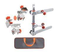 zjhukfmc Cabinet Hardware Jig | Cabinet Handle Template Jig | Adjustable Mount Kit Guides for Installation Alignment Toolbox Home Carpentry Furniture Kitchen Dresser