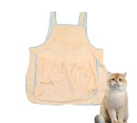 zjhukfmc Cat Carrier Carry Bag | Sling Sleeping Apron for Pets, Soft Kitten Sling Apron - For Travel, Home, Hiking, Indoor, Outdoor, Commuting, Road Trip