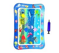 zjhukfmc Cat Drinking Mat, 66 x 47 cm, Inflatable Water Play Mat, Sensory Technology, Cooling, Waterproof, Interactive, Non-Slip Scratching for Travel, Outdoor, Puppies, Kittens
