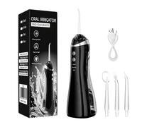 zjhukfmc | Cordless Appliance Cleaner | Cordless Teeth Irrigator | For Bathroom Shower Countertop Home Apartment Dorm Hotel Travel