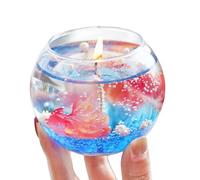 zjhukfmc Fish Tank Scented Candle,Sea Theme Bubble Fragrance Wax | Long Lasting Aromatherapy Candle | for Women Relaxation Home Bedroom Birthday Holiday