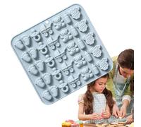 zjhukfmc Gummy Bear Moulds for Baby Shower, Baby Shower Chocolate Moulds | Baby Shower Theme Small Silicone Chocolate Moulds | Fondant Making Supplies for Candy Gummy Cupcake Decoration