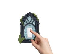 zjhukfmc Kingdom Motif Socket Cover - Acrylic Castle Motif Socket Covers, Decoration for Bathroom, Home, Girls' Dorm, Living Room, Party, Apartment