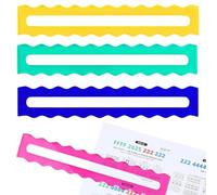zjhukfmc Mahjong Card Row Finder | 4-Piece Accessories for Mahjong | Practical Game Rule Aid and Reading Aid | for Players Beginners Enthusiasts Family Celebrations Board Games Events