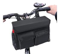 zjhukfmc Mobility Scooter Storage Bag, Scooter Storage Laptop Pocket Cup Holder, Motorcycle Pouch Portable Accessories Carrying Bag for Daily Commuting Travel Road Trip Vacation