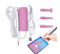 zjhukfmc Nail Design Tools, USB Electric Vacuum Nail Dotting Pen, Handmade Crafts & Accessories for Beginners Adults Children Professional Home