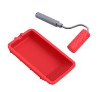 zjhukfmc Paint Application Container 13.5x7.6cm with Reusable Feature, Efficient Design, Practical Shape, Artistic Tool Tray for DIY Projects,for Home Improvement Tasks, Creative Applications