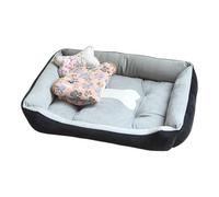 zjhukfmc Pet Bed,Non-Slip Washable Plush | Senior Dog Bed Nonskid Bottom,for Puppy Cat Small Medium Large Pet Indoor Living Room Balcony Home Apartment Winter Fall