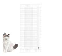 zjhukfmc Reinforced Cat Resistant Mesh Creen Door, 70/80cm Cat Screen Doors, Thickened Structure And Zipper Closure, Door Fly Screen Curtain Fits, For Living Room, Bedroom, Kitchen, Patio