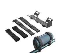 zjhukfmc Speaker Holder for Bicycle, Portable Speaker Holder, Universal Mount with Adjustable Strap and Non-Slip Holder for Handlebars, Outdoor, Boat Railing and Bicycle Bottles