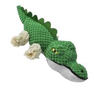 zjhukfmc Squeaky Toy for Dogs - Crocodile Soft Interactive Cuddly Toy - Fixed Neck Toy - for Yard, Bedroom, Garden, Indoor, Outdoor, Game, Training, Family Time