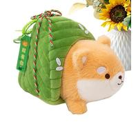 zjhukfmc Stuffed Toy, Plush Capybara in Zongzi Shape - Cute Soft Cuddly Toy for Babies Children Girls Toddlers for Dragon Boat Festival Easter Valentine's Day