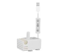 zjhukfmc Submersible Pump Miniature Size 4 x 3.8 x 3 cm Water Pump for Cats Drinking Fountain 3W Cat Fountain Pumps Dog ABS USB Power for Drinking Fountain Animals