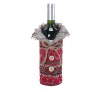 zjhukfmc Wine Covers for Christmas - Knitting Soft Protection,Holiday Wine Bottle Clothes Bag,for Friends Holiday Festival Living Room Kitchen Home Bar Shop Festival Home Bar