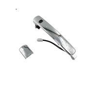 ZJHYGMD Door Outer Handle Chrome with Smart Entry Button for Nissan for Rogue Murano for Infiniti fx35 fx45 G35(Type 2 no Hole)