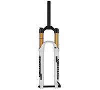 ZJIEDB 26/27.5/29 Inch MTB Fork 120mm Travel, 1-1/8" Straight Mountain Bike Air Suspension Rebound Adjust 15mm×100mm Thru Axle Manual/Remote Lockout (Color : Manual, Size 27.5'')