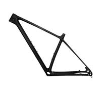ZJIEDB 27.5er 29er Mountain Bike Frame 15/17/19in XC Cyclocross Bikes Carbon Fibre Disc Brake Rigid 5 * 135mm Quick Release/12 142mm Thru-Axle(29 19")