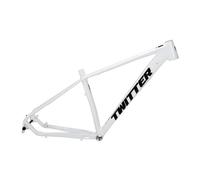 ZJIEDB 27.5er 29er Mountain Bike Hardtail Frame 15" 17" 19" Aluminum Alloy Disc Brake 12 * 148mm Thru-Axle Boost Shifter Internal Routing BSA BB68mm(White,29 15")
