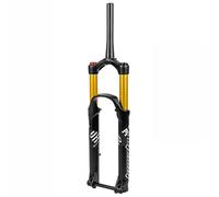 ZJIEDB MTB Air Fork 27.5/29 Inch Downhill Mountain Bike Suspension Forks Travel 140mm Rebound Adjust Manual Lockout 1-1/8'' Straight/Tapered Front Thru Axle 15x110mm Boost XC/DH/AM (Colo