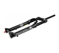 ZJIEDB MTB Boost Fork 110x15MM Thru Axle 27.5 29inch DH AM XC Downhill Mountain Bike Air Suspension Rebound Adjustmable 140MM Travel Straight/Tapered Front Manual Lockout (Color : Black