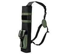 ZJIEYU Archery Back Arrow Quiver, Traditional Back Quiver