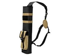 ZJIEYU Archery Back Arrow Quiver, Traditional Back Quiver