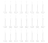 ZJIVQO 200PCS Nail Brush Replacement Nail Polish Replacement Brush with Cap Dip Activator Brush Dip Powder Replacement Liquid Brush Nail Cleaner for DIY Nail Art Home Salon