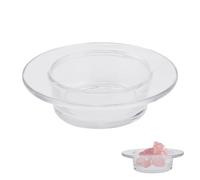 ZJIVQO Glass Oil Burner Dish Wax Melt Warmer Liner Dish Glass Dish for Oil Burner Candle Wamer Bowl Plate Wax Tray for Electric Lamps Oil and Tart Warmers
