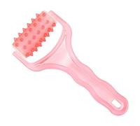 ZJIVQO Manual Massage Roller - Round Roller for Neck, Shoulder, Legs, Arms & Back Pain Relief - Cellulite Roller & Plantar Fasciitis Massager - Sturdy & Comfortable (Random Color)