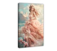 ZJIXAOSD Aphrodite Digital Art - Goddess of Love And Beauty, Ancient Greece (2) Canvas Modern Poster Wall Art Prints Paintings Living Room Bedroom Decor 24x36inch(60x90cm)