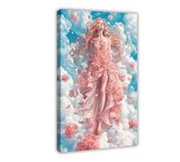 ZJIXAOSD Aphrodite Digital Art - Goddess of Love And Beauty, Ancient Greece (4) Canvas Wall Art Posters And Prints Room Aesthetic Bedroom Office Decor 12x18inch(30x45cm)