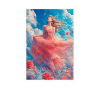 ZJIXAOSD Aphrodite Digital Art - Goddess of Love And Beauty, Ancient Greece (5) Canvas Modern Poster Wall Art Prints Paintings Living Room Bedroom Decor 12x18inch(30x45cm)