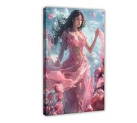 ZJIXAOSD Aphrodite Digital Art - Goddess of Love And Beauty, Ancient Greece (6) Canvas Wall Art Posters And Prints Room Aesthetic Bedroom Office Decor 12x18inch(30x45cm)