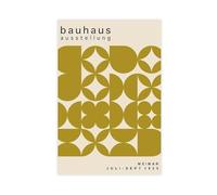 ZJIXAOSD Bauhaus Geometry Medieval Minimalism Canvas Modern Poster Wall Art Prints Paintings Living Room Bedroom Decor 12x18inch(30x45cm)