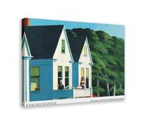 ZJIXAOSD Edward Hopper, Second Story, Sunshine, 1960 Canvas Modern Poster Wall Art Prints Paintings Living Room Bedroom Decor 16x24inch(40x60cm)