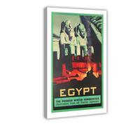 ZJIXAOSD Egypt, The Premier Winter Date Vintage Travel Poster Canvas Modern Poster Wall Art Prints Paintings Living Room Bedroom Decor 24x36inch(60x90cm)