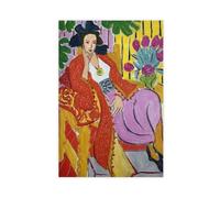 ZJIXAOSD Henri Matisse, The Red Jacket Canvas Modern Poster Wall Art Prints Paintings Living Room Bedroom Decor 12x18inch(30x45cm)