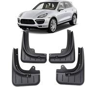 ZJIZOU Car Mud Flaps Mudguard Fender for Porsche Cayenne (955) 2002-2006,Car Fender Guard Wheel Front Rear Flap Splashproof Waterproof.