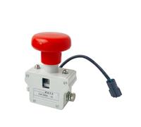 ZJK300A DC Power Emergency Stop Red Push Button Switch With Wire IDGTTLDF