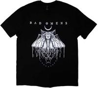ZJKACNUK Bad Omens Band Logo Moth T Shirt