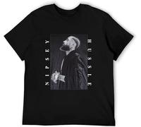 ZJKACNUK NIPSEY HUSSLE T-Shirt Size Men's XL Inglewood California LA Black RIP