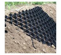 ZJKXJH Hdpe Geocell Ground Grid, Heavy Duty Cellular Confinement Grille for Slope Erosion Control, Driveway Stabilization, Riverbank Protection(2x8m/6.6x26.3ft)