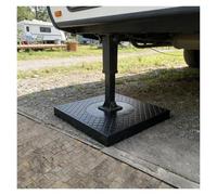 ZJKXJH outrigger pad Heavy Duty RV Base Support Pads, Portable Outrigger Pads with Handle, HDPE Support Mats for Aerial Work Platform/Fire Truck/Trailer/Outdoor Use(19.7x19.7x1.6in/50x50x4cm)