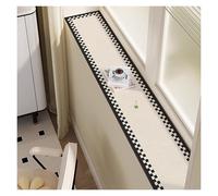 ZJKXJH Window sill mat Waterproof And Absorbent Windowsill Protector for Potted Plants, Rubber Window Sill Decorative Mat with Printed Pattern(Style C,150x25cm/59.1x9.8in)