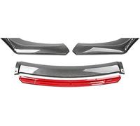 zjlgs Car Front Bumper Splitter for Nissan Qashqai Juke Nismo Kicks 350Z 370Z 400Z, Spoiler Front Bumper Spoiler Replacement Car Front Bumper Lip Spoiler Splitter,A