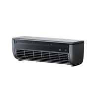 ZJLZJLO Semiconductor Refrigeration Air Cooler | Wall Mounted Quiet USB Rechargeable & Cordless AC Fan - 3 Speeds with Remote for Bedroom, Kitchen & Home Use(Black)