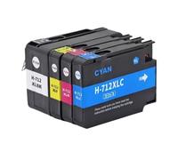 ZJNWTVUH 1pcs or 1set Compatible Ink Cartridge Compatible With 712 Compatible With Designjet T210 T230 T250 T650 T630 80/29 Ml(Cyan)
